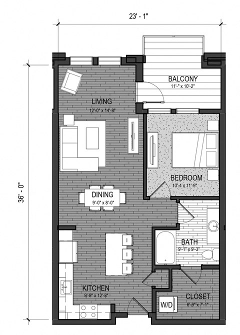 115 Wilcox Street Studio-3 Beds Apartment for Rent - Photo Gallery 39